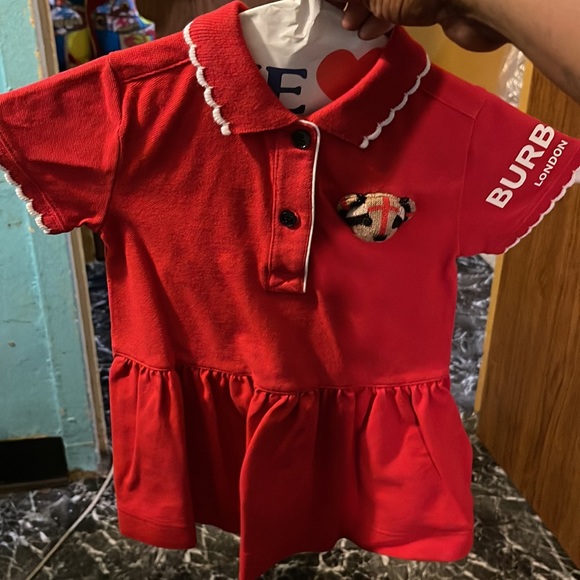 COPY - Burberry Girls Dress 6-12 months - Picture 2 of 7